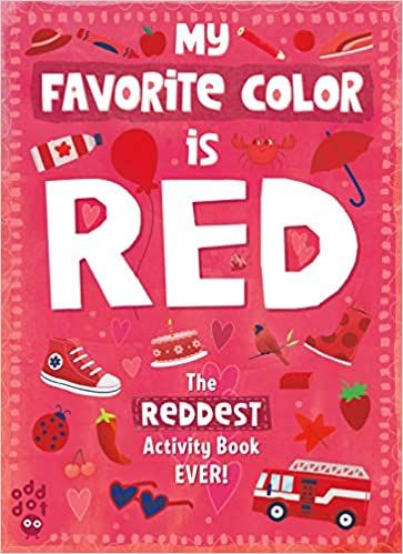 My Favorite Color Activity Book: Red     Paperback – July 20, 2021 | Amazon (US)