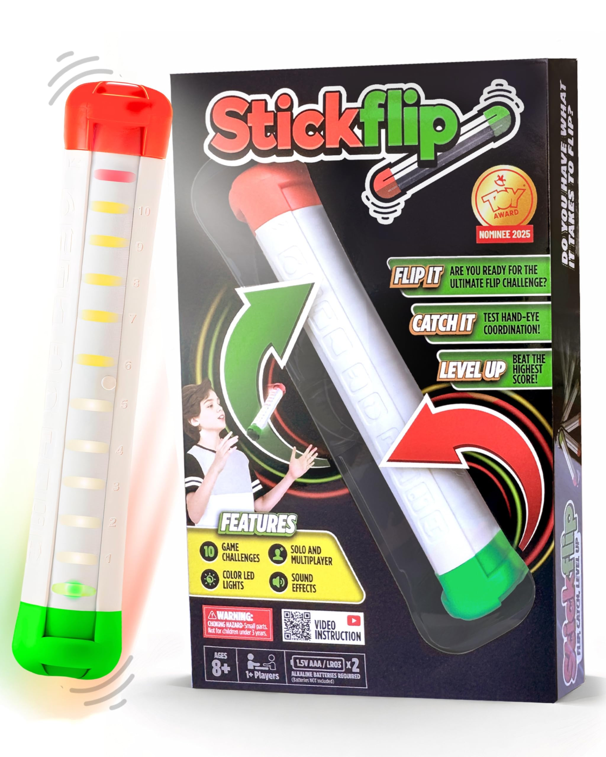 How Many Flips can You Throw? | Electronic Flip Challenge Game | Auto-Counting Skill Toy for Kids... | Amazon (US)