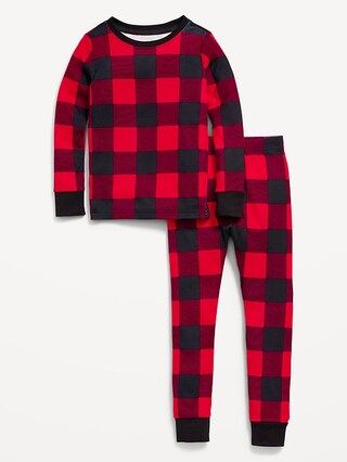 Unisex Snug-Fit Printed Pajama Set for Toddler & Baby | Old Navy (US)