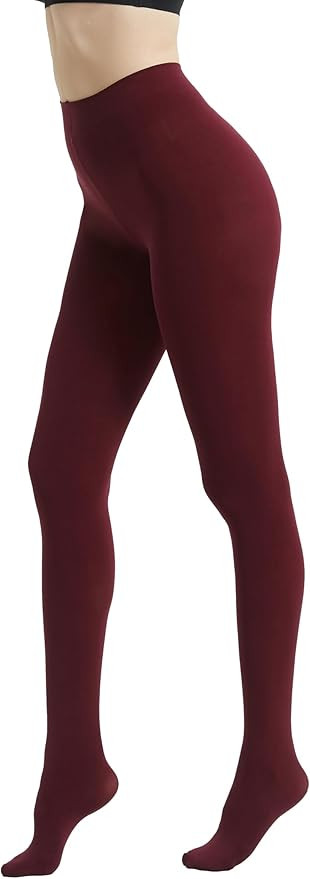 80D Semi Opaque Tights for Women Stretchable High Waist Womens Stockings Soft Pantyhose with 20+ ... | Amazon (US)