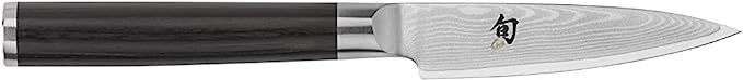 Shun DM-0700 Classic Paring Knife, 3.5 inch VG-MAX Blade with Pakkawood Handle, Ideal for Peeling... | Amazon (US)
