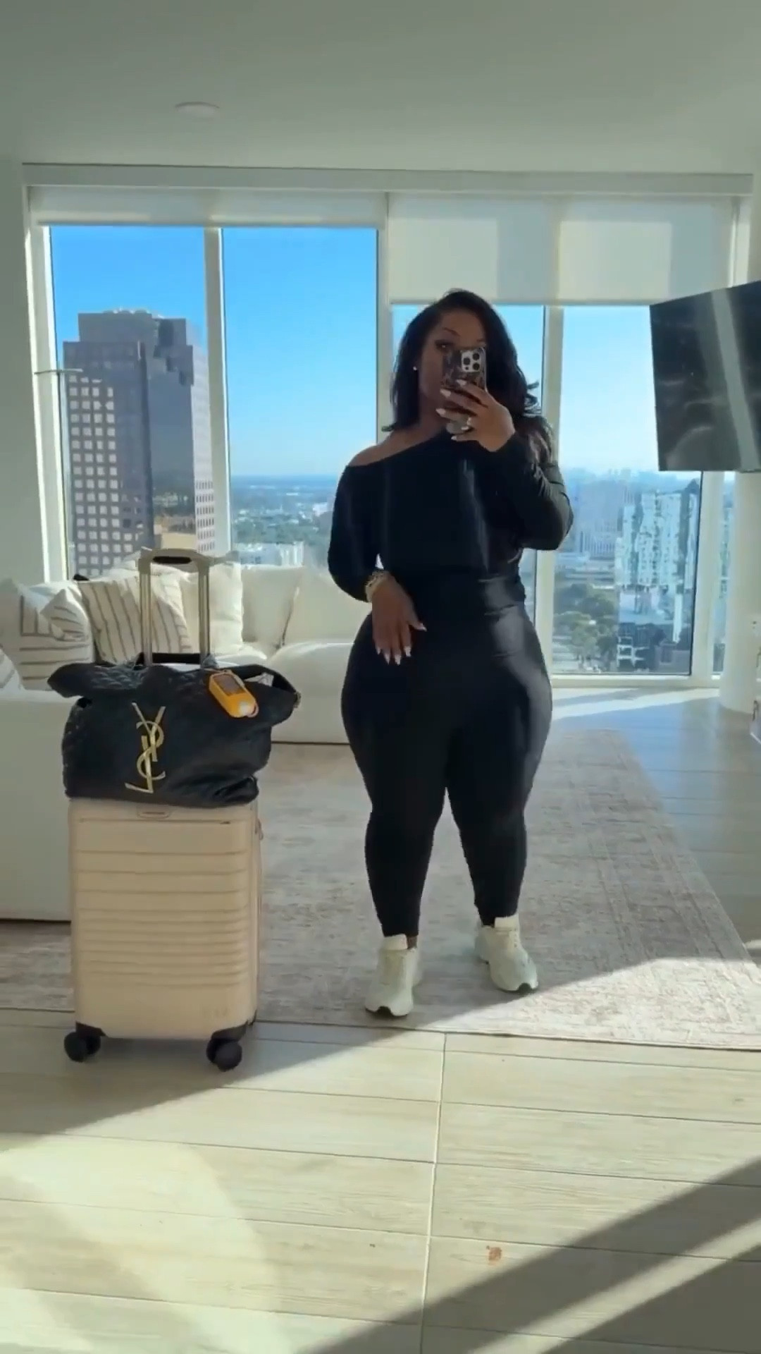 Love this fit for traveling🖤

Travel outfit, airport outfit, comfy outfit, off the shoulder top, curvy girl outfits, Amazon fashion, Emmy Petit, emmyypetit

#LTKPetite #LTKTravel #LTKMidsize