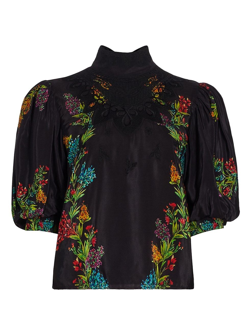 Louise Embroidered Floral Blouse | Saks Fifth Avenue