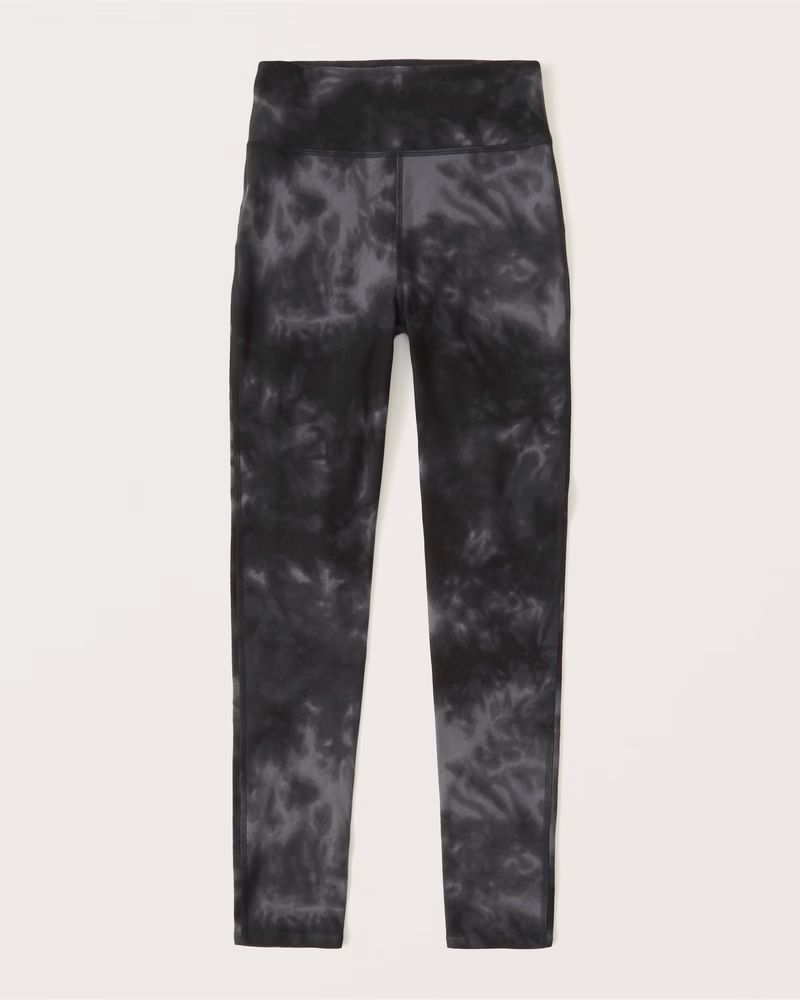 Contour Wash Effect Full-Length Leggings | Abercrombie & Fitch (US)