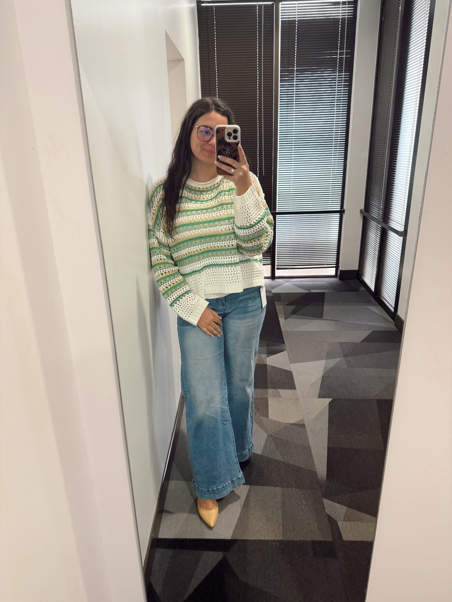 spring outfit for work! loving this weather! ☀️🤩