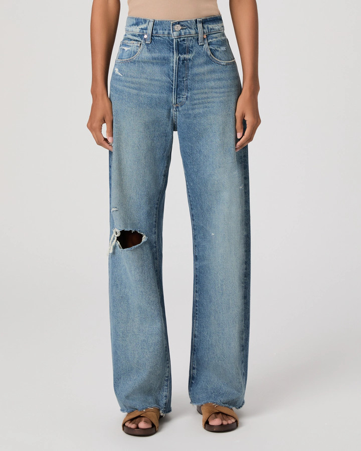 Arellia Skimmer Barrel Leg Jean | Paige
