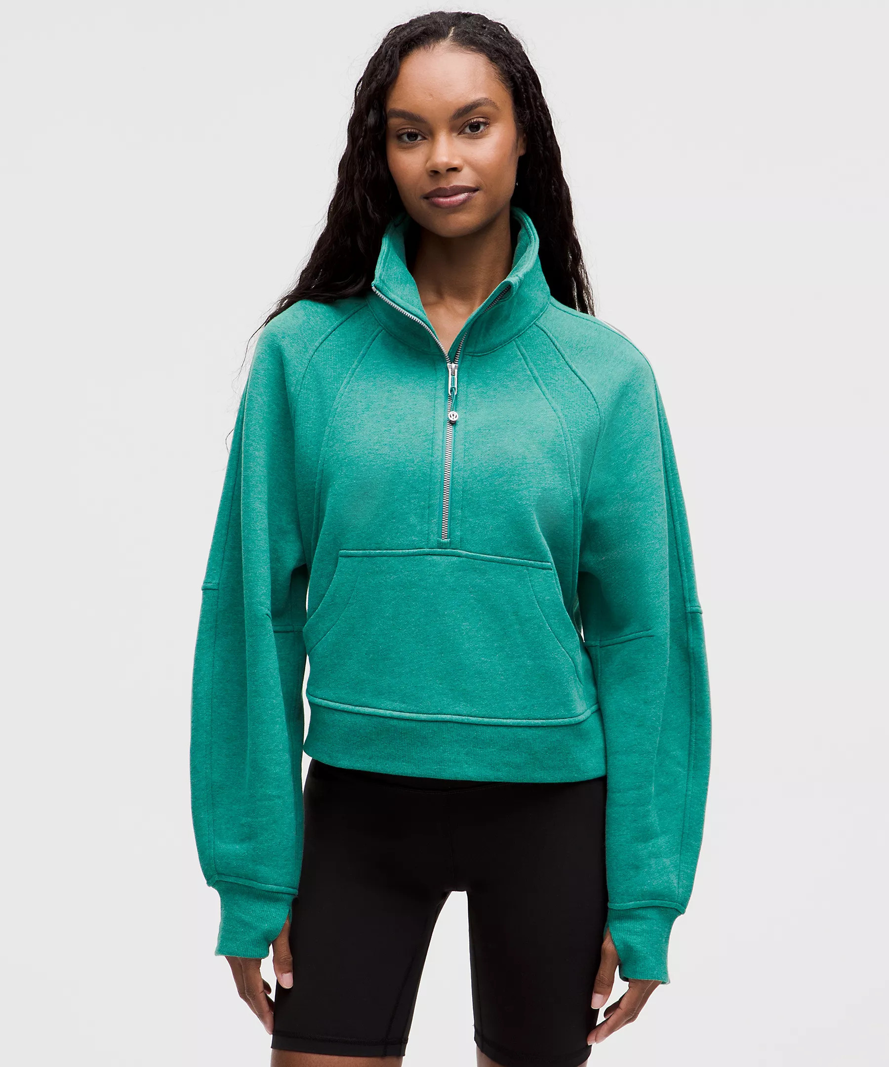 Scuba Oversized Funnel-Neck Half Zip | Women's Hoodies & Sweatshirts | lululemon | Lululemon (US)