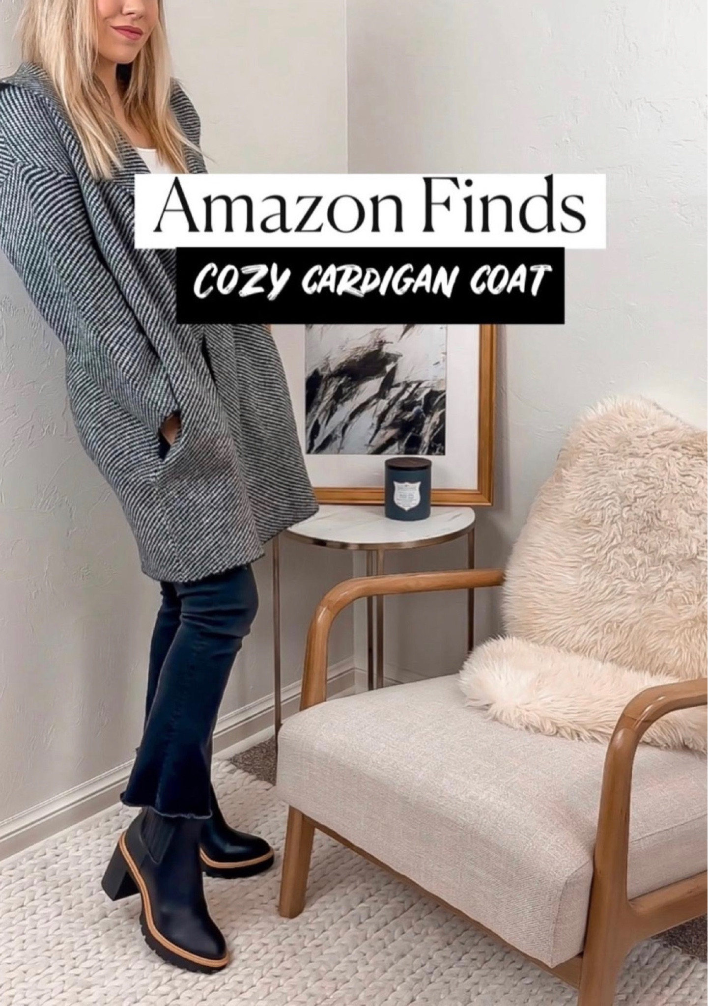 Cardigan coat
Jeans
Chair 
Target home
Amazon 
Amazon home
Home decor 


#LTKhome #LTKFind #LTKunder50