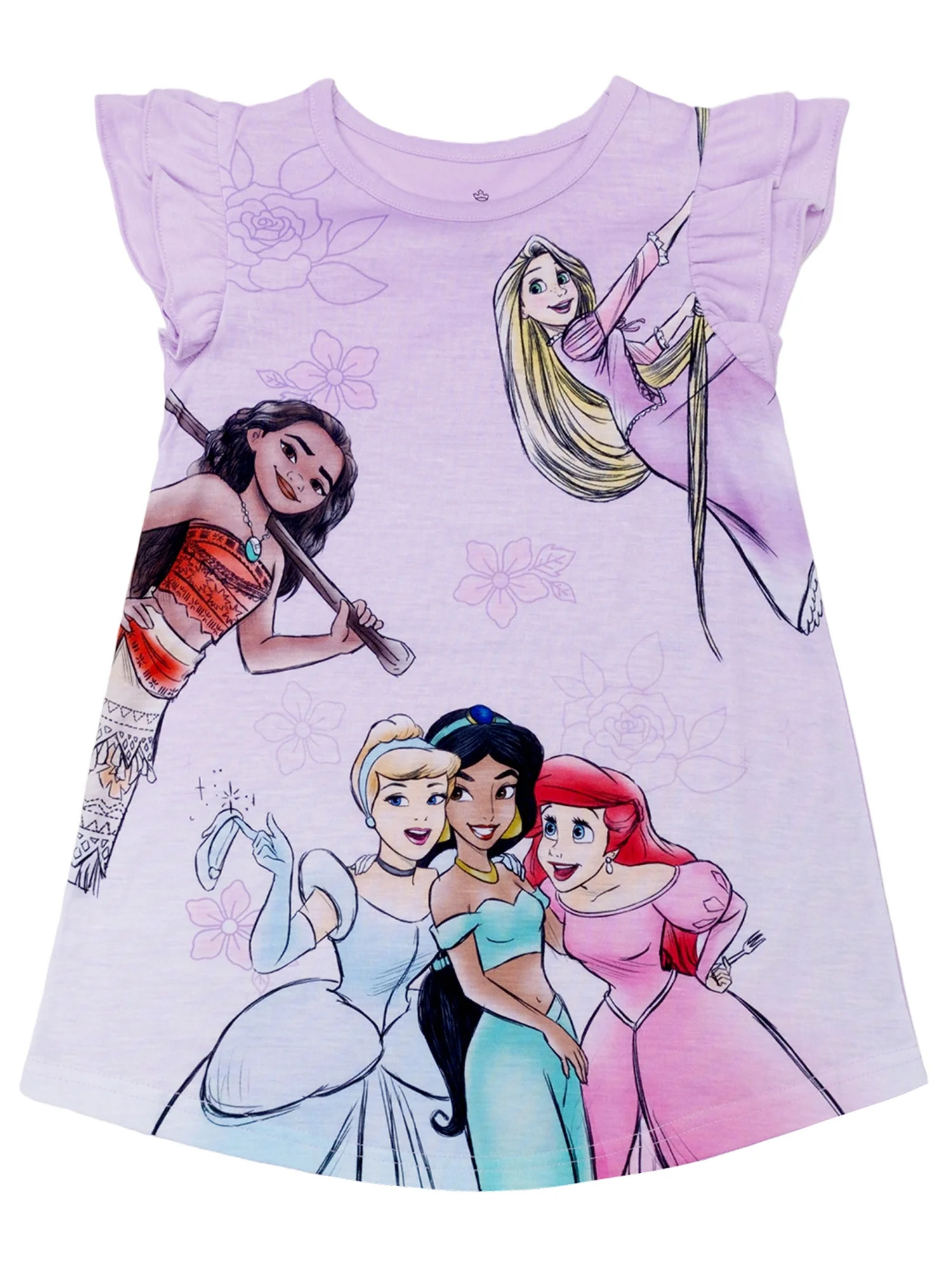 Character Toddler Girl Nightgown, Sizes 2T-5T | Walmart (US)