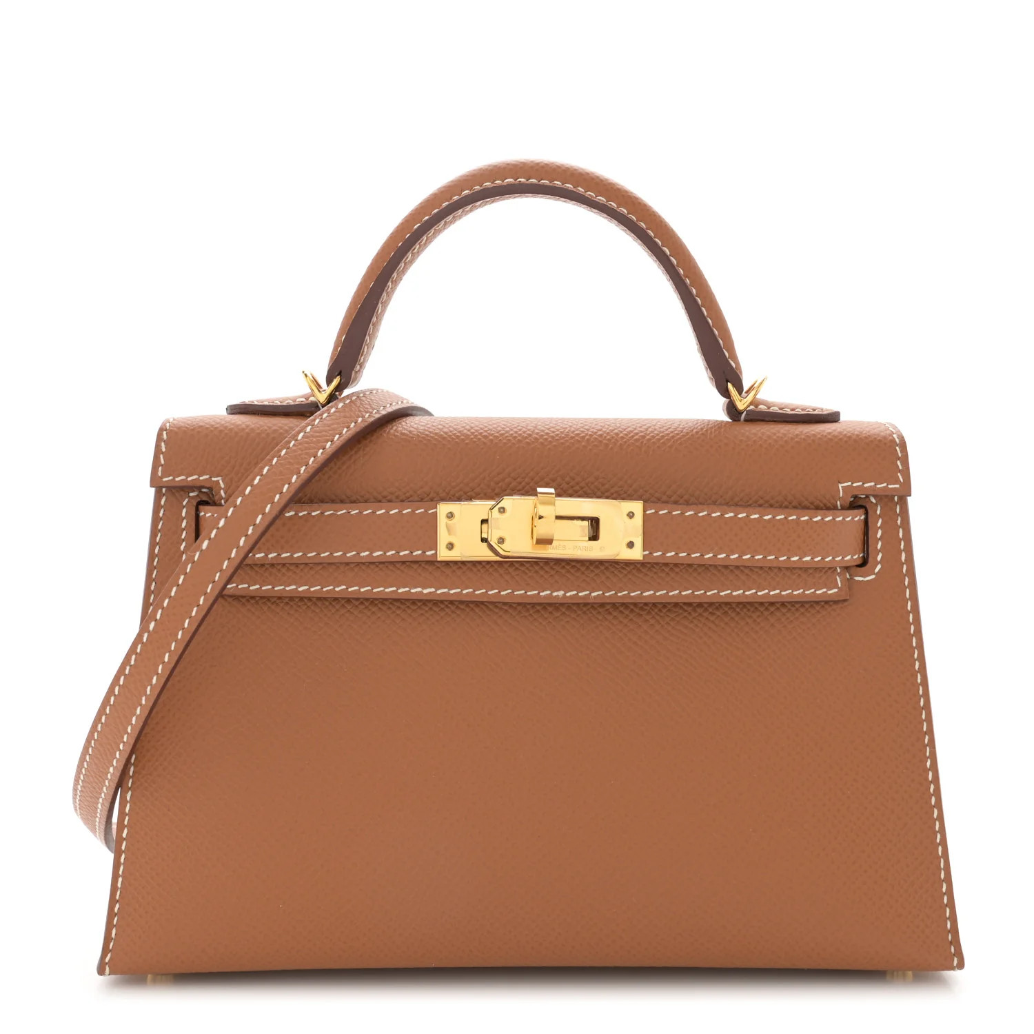 Epsom Mini Kelly Sellier 20 Gold | FASHIONPHILE (US)