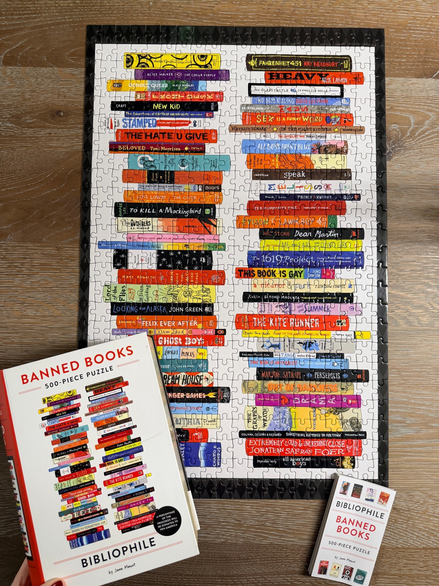 First family puzzle of  2026
.
| puzzles | banned books | bibliophile | family time | 

#LTKFindsUnder100 #LTKFindsUnder50 

#LTKHome