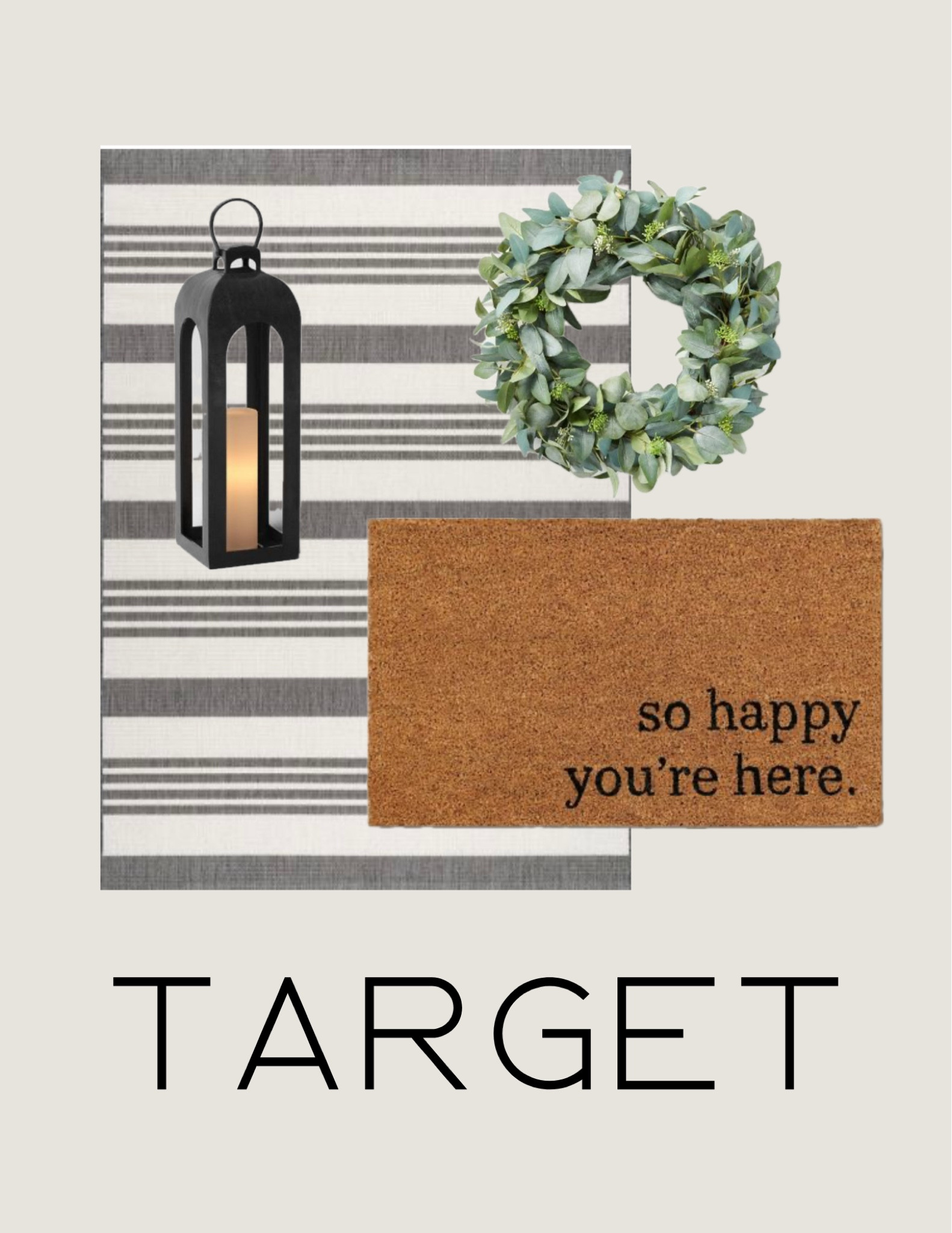 Target finds

Welcome mat, layering rug, lantern and wreath 

#LTKSeasonal #LTKstyletip #LTKhome