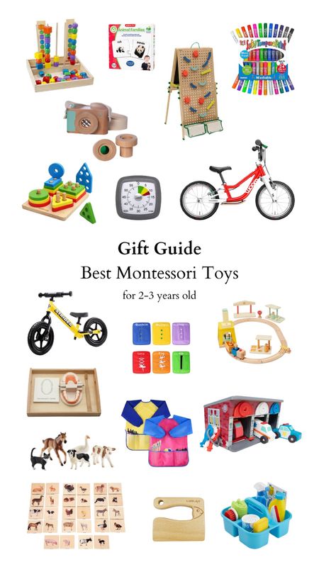 Holiday gift guide! Shop the best Montessori toys for 2-3 year old kids

#LTKHoliday #LTKkids #LTKGiftGuide