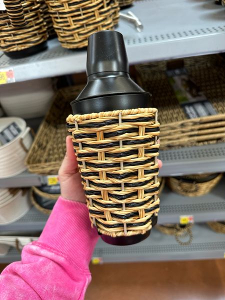 How fun is this rattan drink shake?! Linked other matching outdoor entertaining faves too. 

Patio season, summer hosting, bbq season, hosting, hostess gift,
Summer cocktails, Walmart home 

#LTKhome