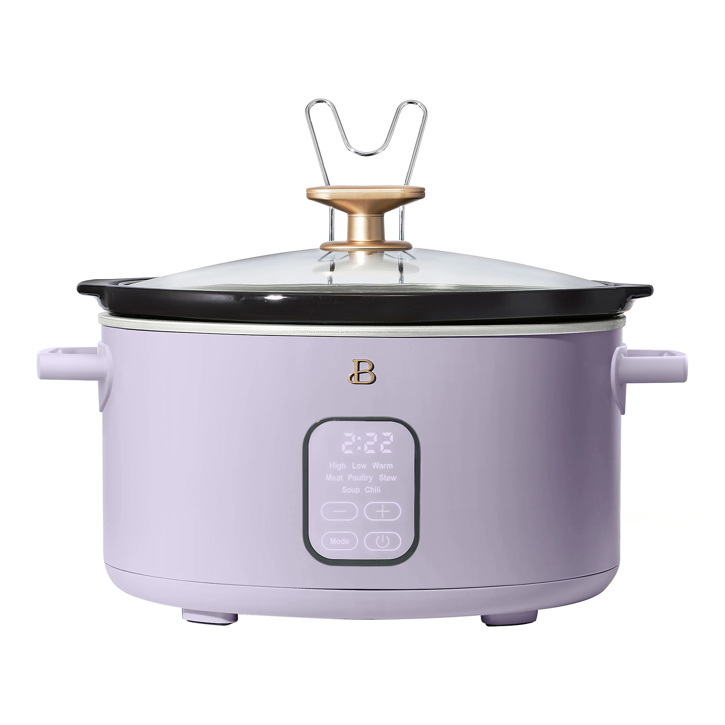Beautiful 6 Qt Programmable Slow Cooker, Lavender by Drew Barrymore | Walmart (US)