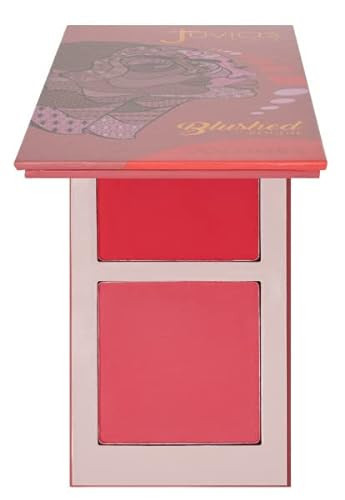 Juvia's Place Blushed Duo Blush Volume5 - Two Tone Pigmented Buildable Pressed Mineral Powder - Rosy Natural Cheeks Matte Fresh Finish for All Skin Color | Amazon (US)