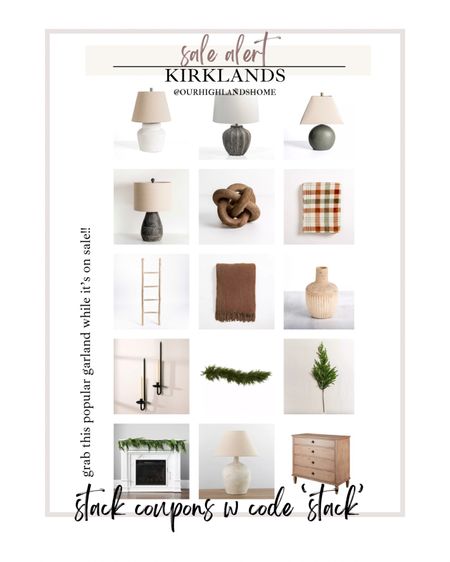 kirklands coupon code STACKED sale ends soon. grab this super popular real touch garland while it’s in stock and on sale!!

#LTKhome #LTKSeasonal #LTKsalealert