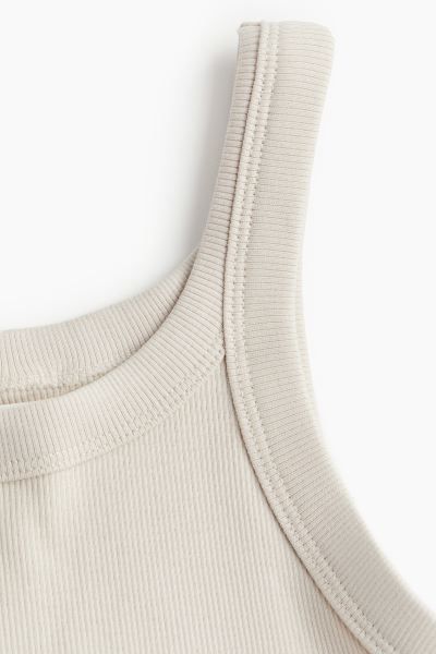 Ribbed vest top | H&M (UK, MY, IN, SG, PH, TW, HK)
