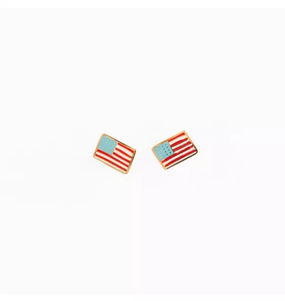 American Flag Stud Earring | Janie and Jack