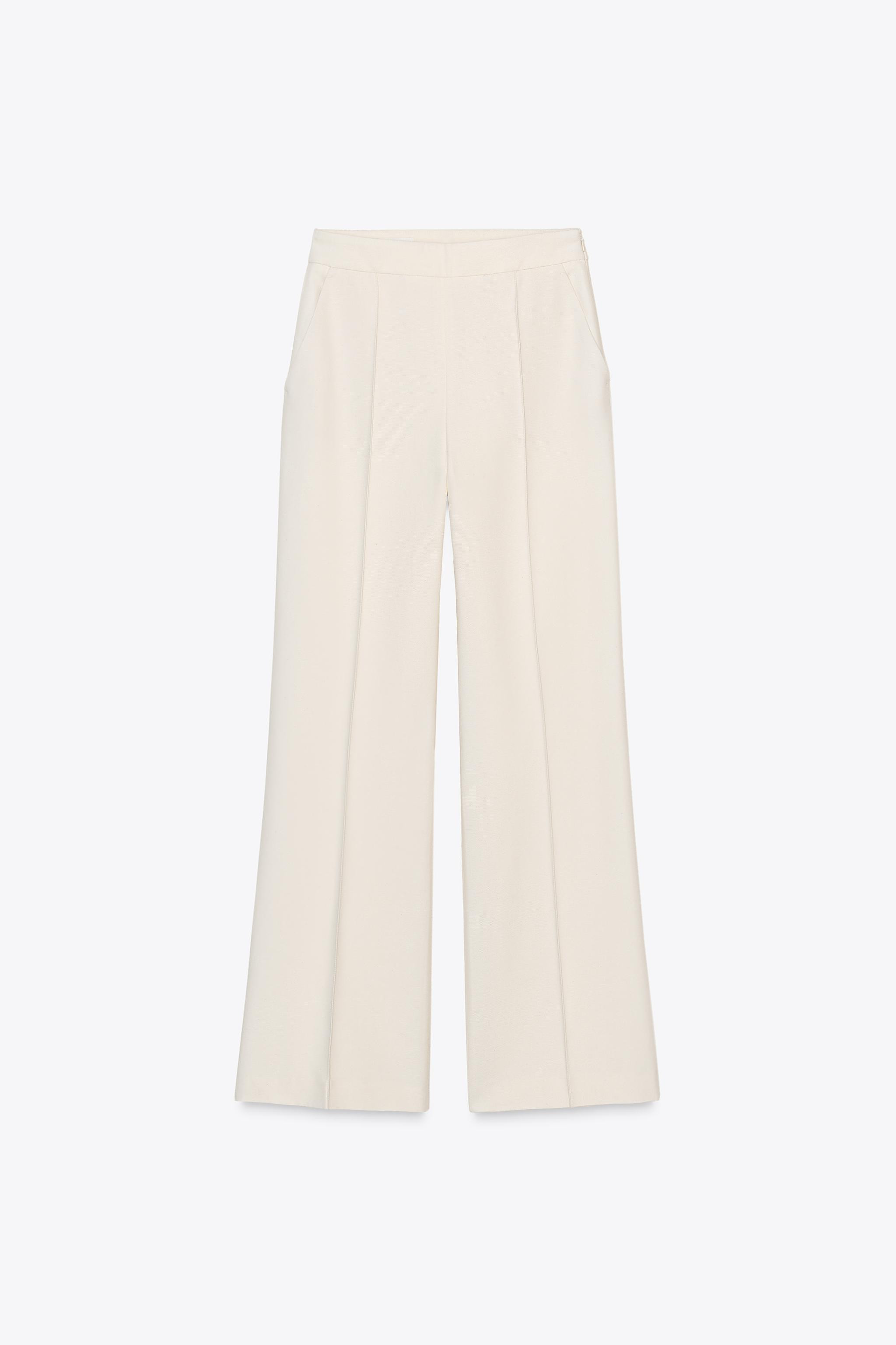 SEAMED HIGH WAIST PANTS | Zara US