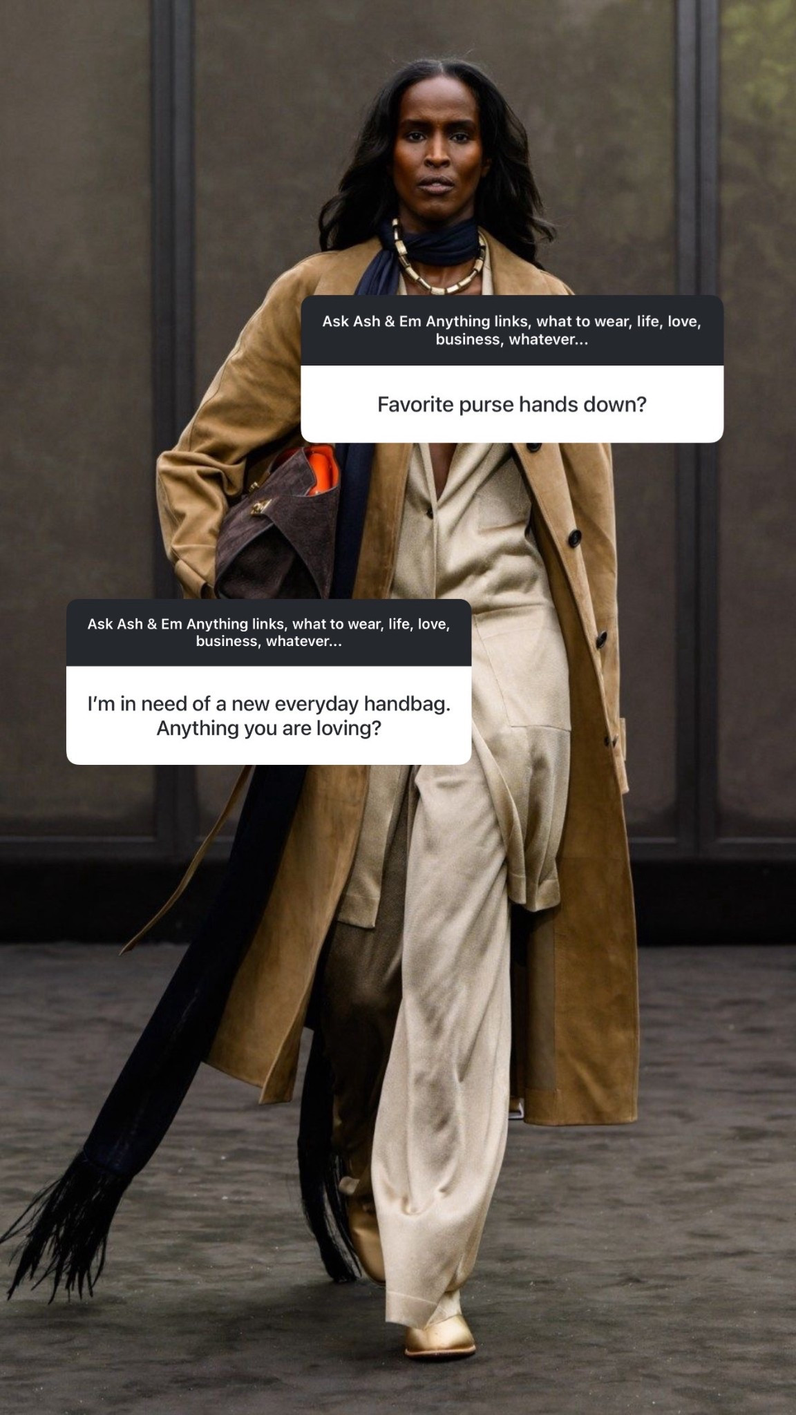 our most worn handbag 