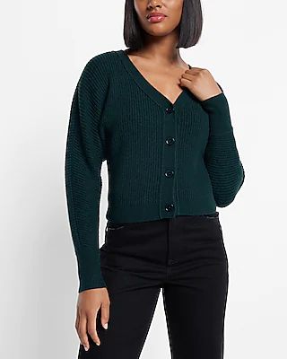 V-neck Dolman Sleeve Cardigan | Express