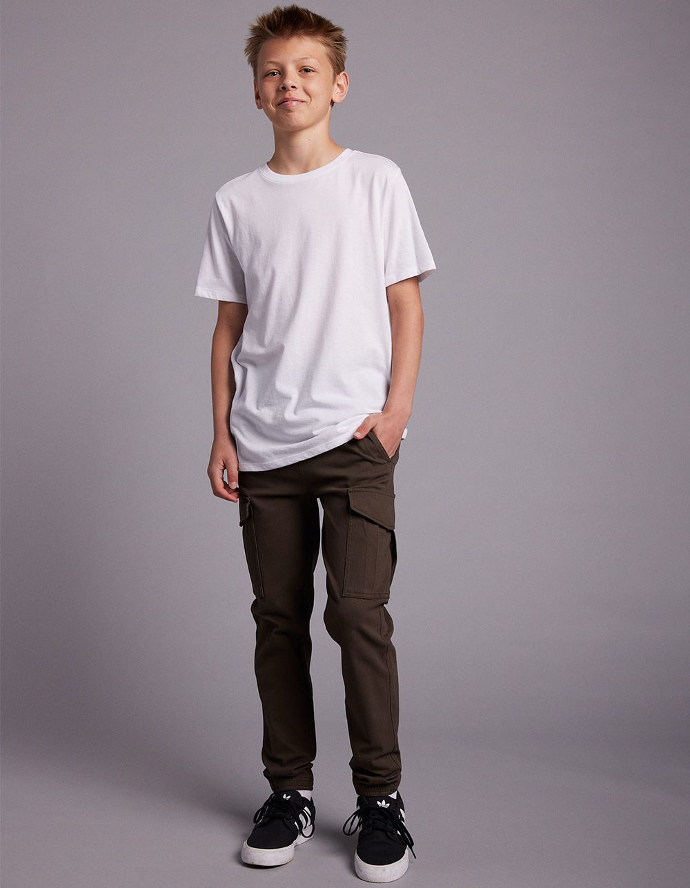 RSQ Boys Twill Cargo Jogger Pants | Tillys