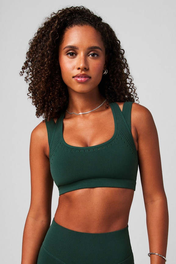Sculptknit Contour Low Impact Sports Bra | Fabletics - North America
