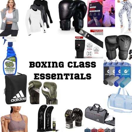 Started working out or taking a boxing class? Here are some must have essentials!

#LTKstyletip #LTKFind #LTKfit