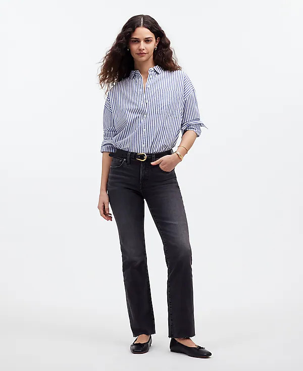 Petite Kick Out Crop Jeans | Madewell | Madewell