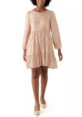 Crown & Ivy™ Women's Sequin Dress | Belk
