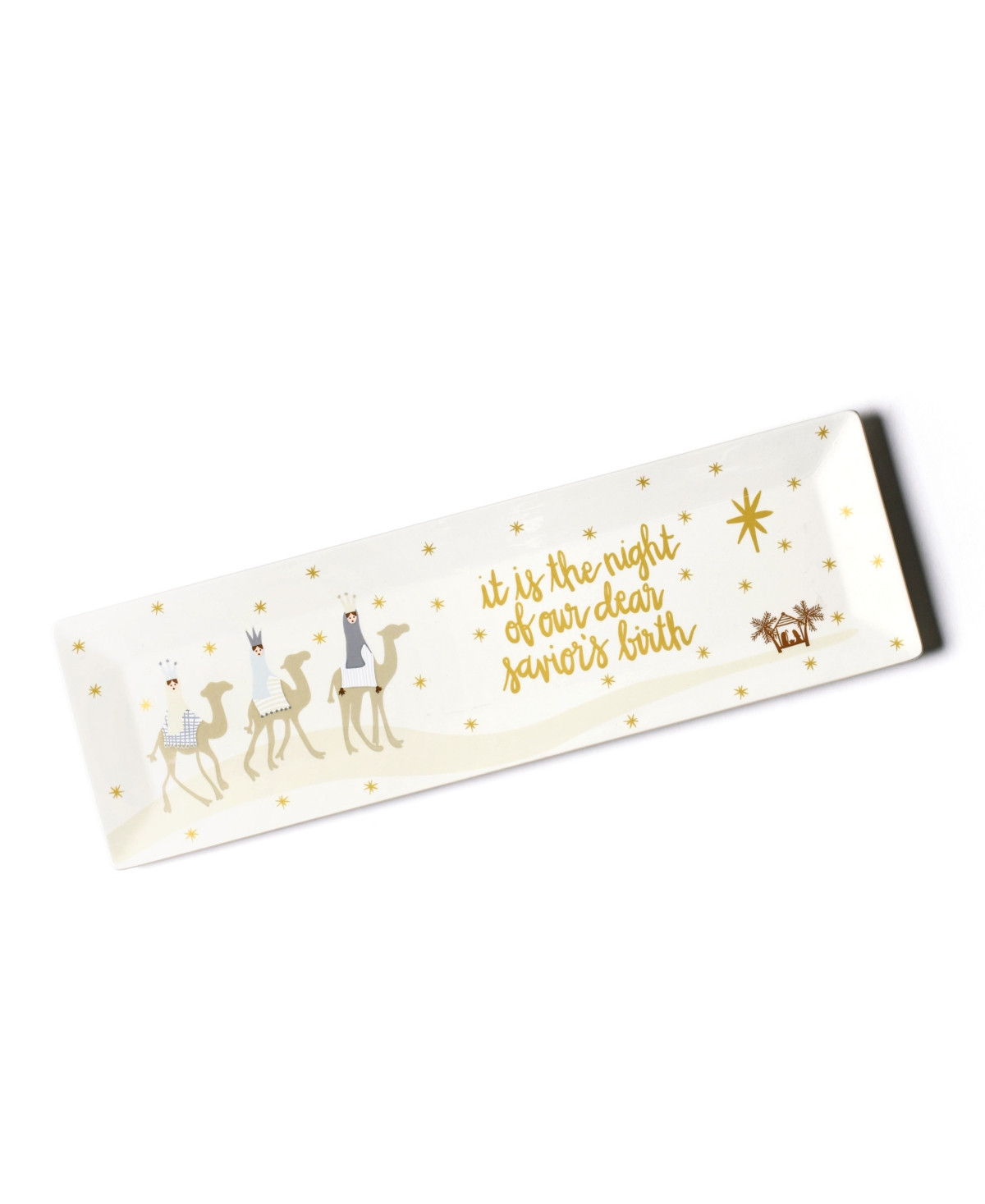 Coton Colors Neutral Nativity Tray - White | Macy's