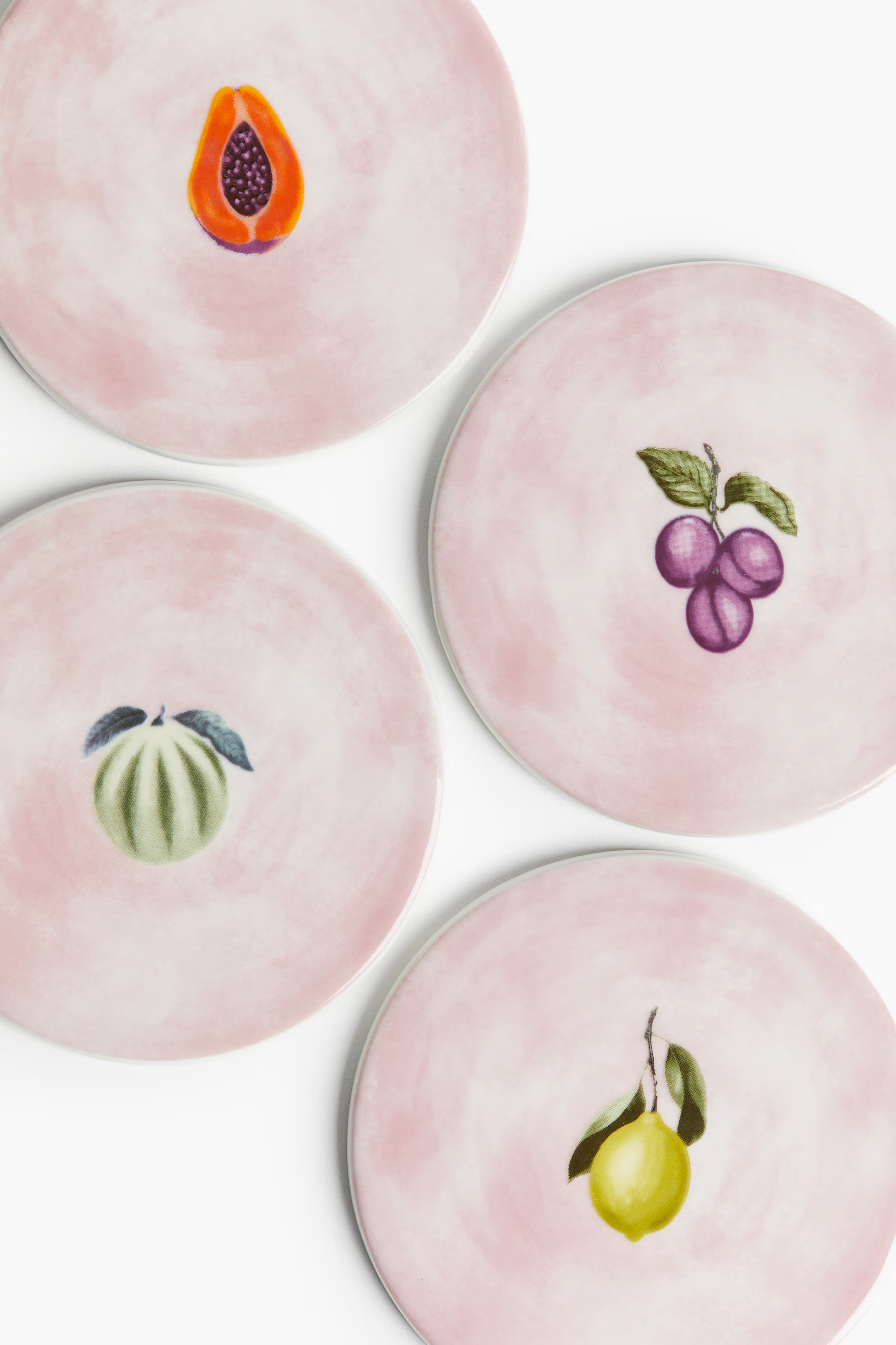 4-Pack Porcelain Coasters | H&M (US + CA)