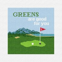 Greens Are Good Needlepoint Pillow Diy Kit | Etsy (US)