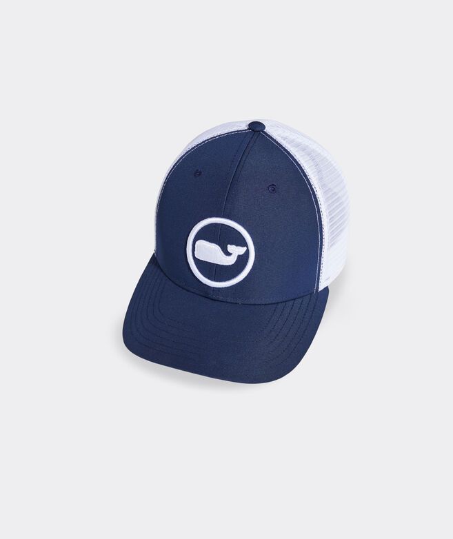 Whale Dot Performance Trucker Hat | vineyard vines