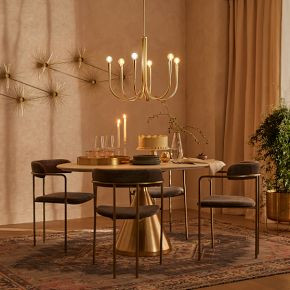 Swoop Arm Chandelier (25"–30") | West Elm (US)