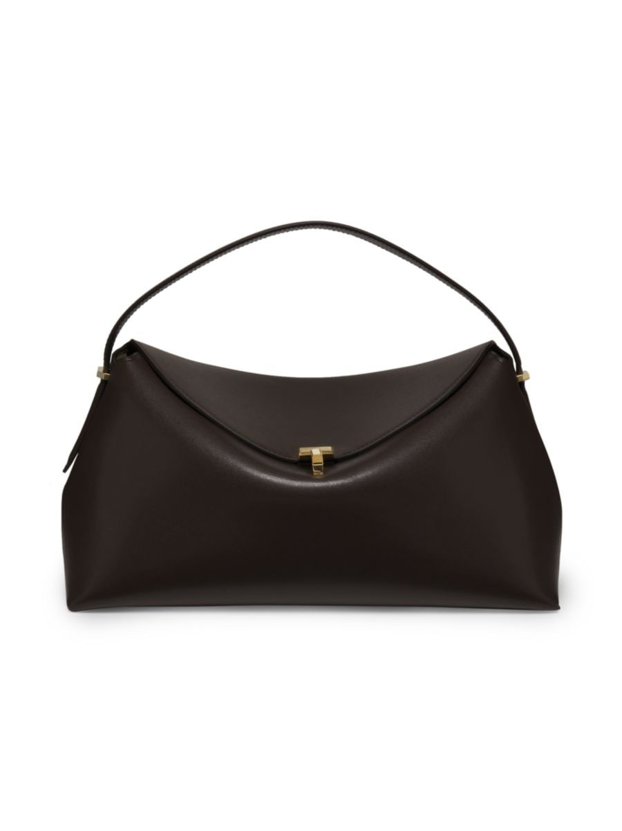 T-Lock Palmellato Leather Top-Handle Bag | Saks Fifth Avenue