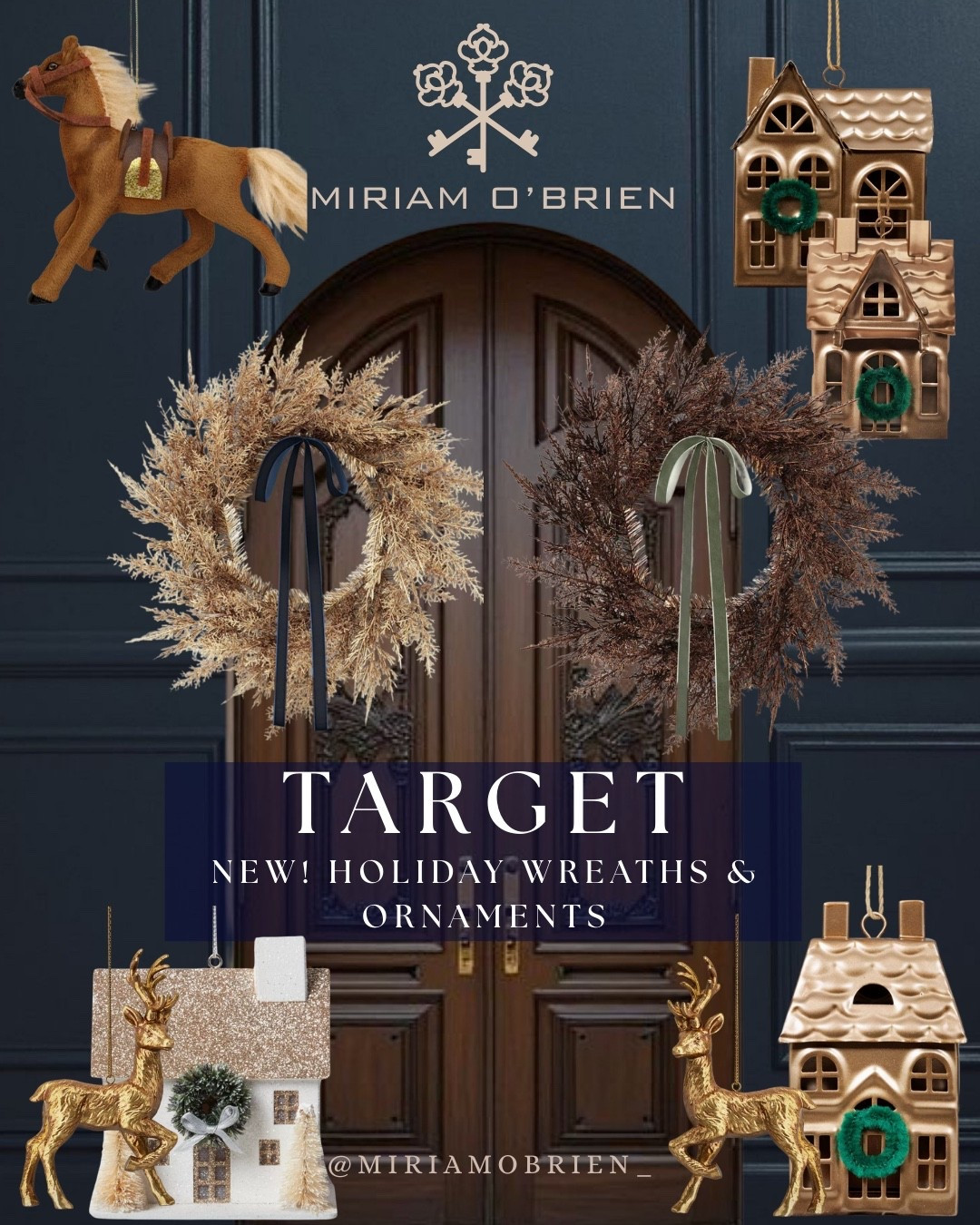 Gorgeous Holiday Finds   

Follow me at @miriamobrien_ on IG and TikTok! 

#HolidayWreath #NewOrnaments #HolidayNewArrivals #AffordablePrices 

#LTKFindsUnder50 #LTKHome #LTKSeasonal