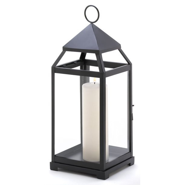 Large Contemporary Candle Lantern [ PACK OF 2 ] - Walmart.com | Walmart (US)