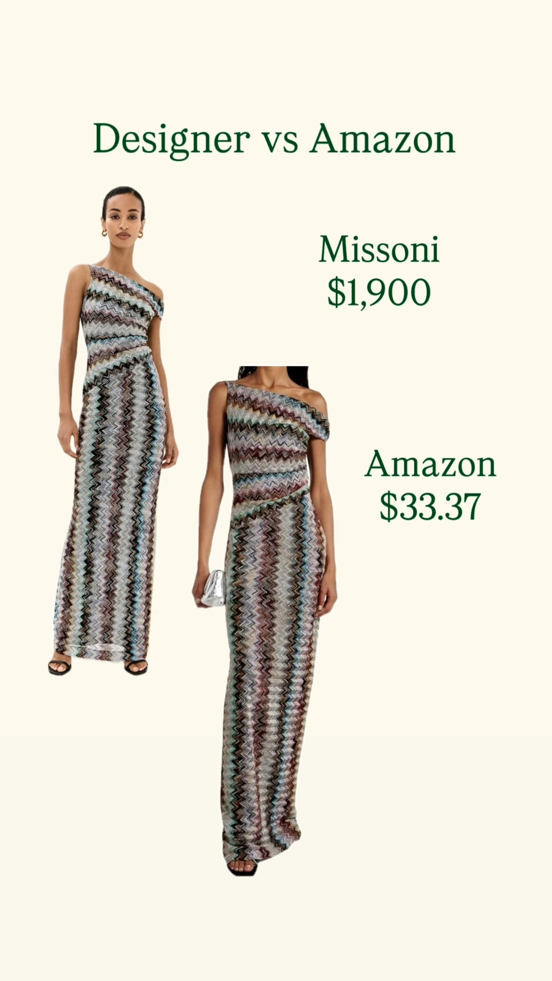 I spent the week finding Amazon’s answer to your dream closet 👜✨

Hermès, Missoni, Rimowa, Strathberry, Bottega. the looks you’ve been saving, for a fraction of the price.

This is your sign to stop overpaying for the aesthetic. 🤍

(Designer vs Amazon style finds, affordable luxury alternatives, look for less Amazon, everyday luxe on a budget — LA style)