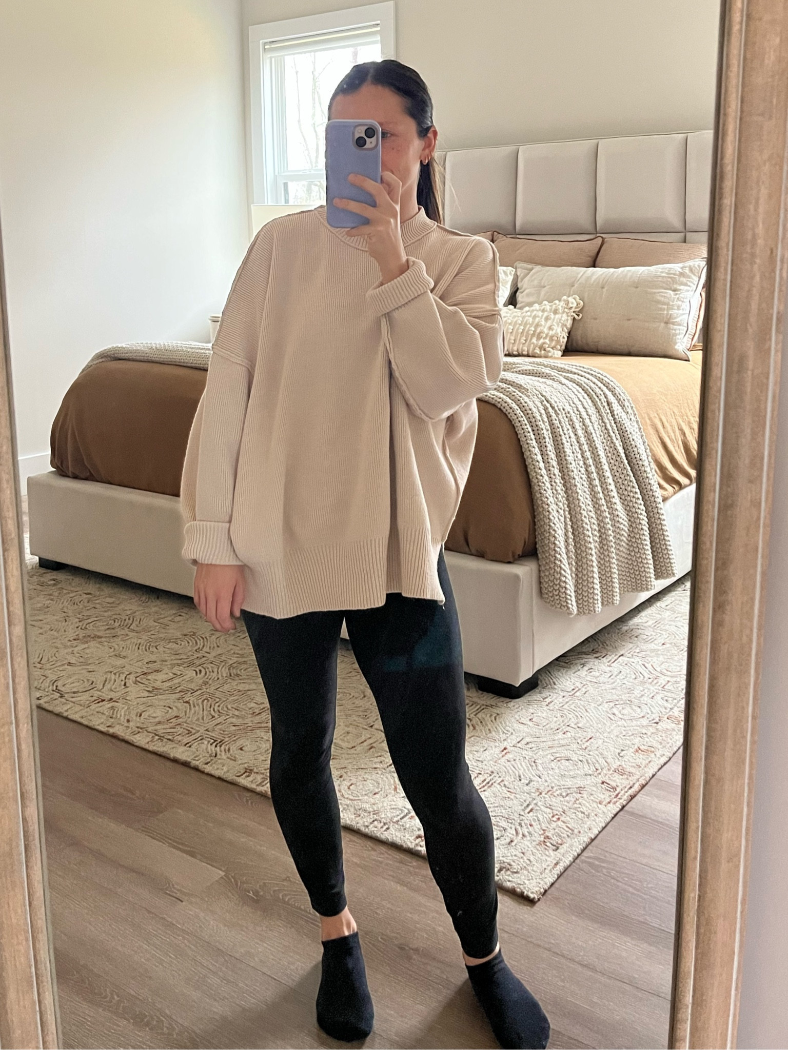 Easy street tunic dupe- so good!! Wearing size large for an oversized fit similar to FP

#LTKunder50 #LTKSeasonal #LTKsalealert