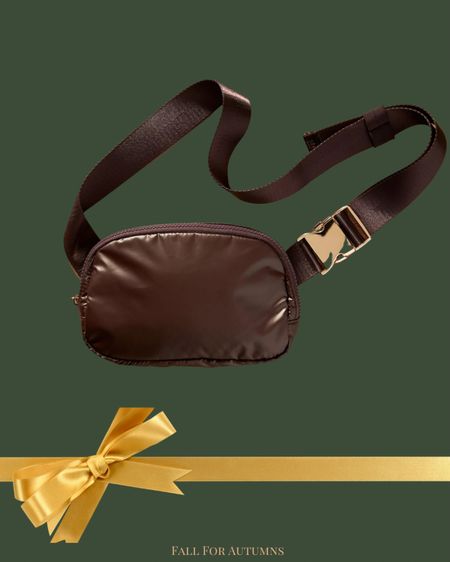 Anthropologie dark brown puffer belt bag with gold hardware for autumns, gifts for her, gifts for teens, hocautumn, true autumn, crossbody, gift guide, gifts for mom, present

#LTKGiftGuide #LTKitbag #LTKCyberWeek