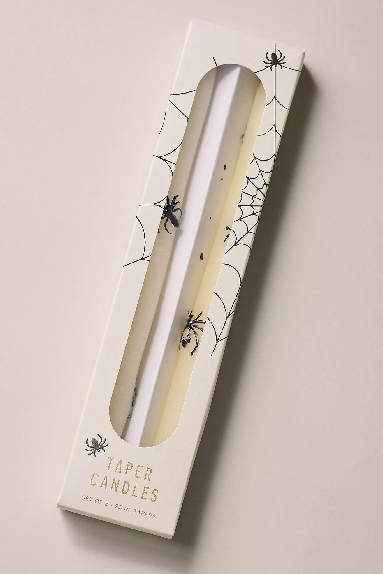 Mystic Icon Taper Candles, Set of 2: Spider Edition | Anthropologie (US)