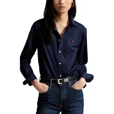 Classic Fit Cotton Twill Button-Up Shirt | Nordstrom