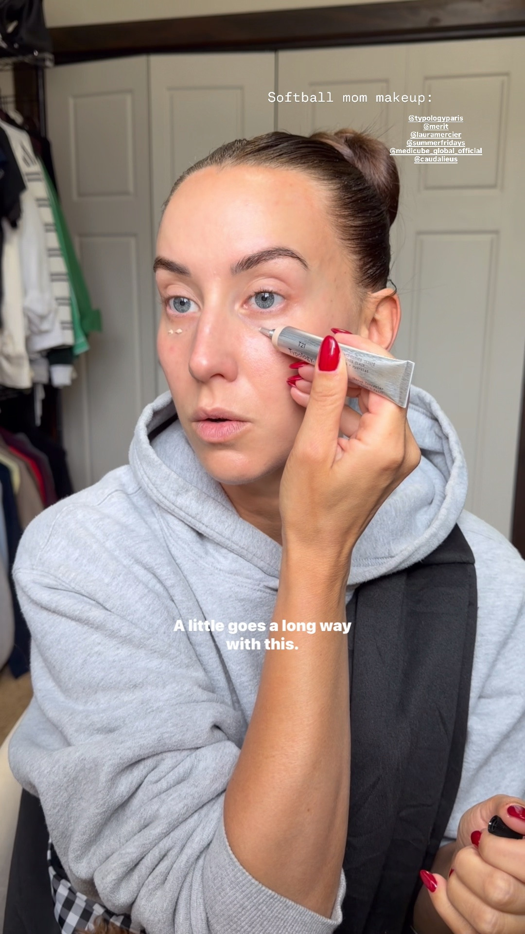 today’s softball mom “no makeup” lewk

typology shade: fair 1

#LTKgrwm #LTKmomlife #LTKmorningroutine