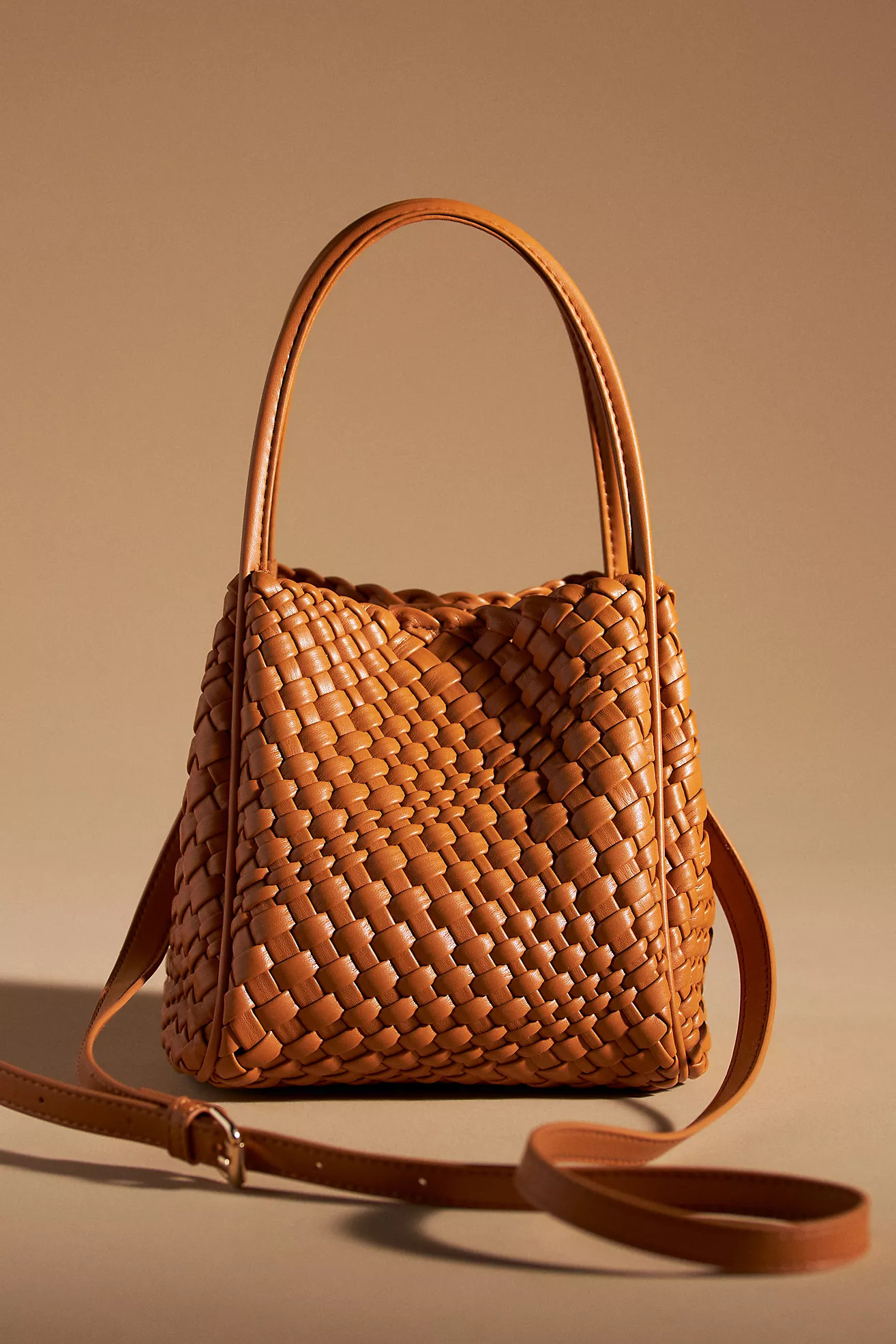 The Woven Mini Hollace Tote | Anthropologie (US)