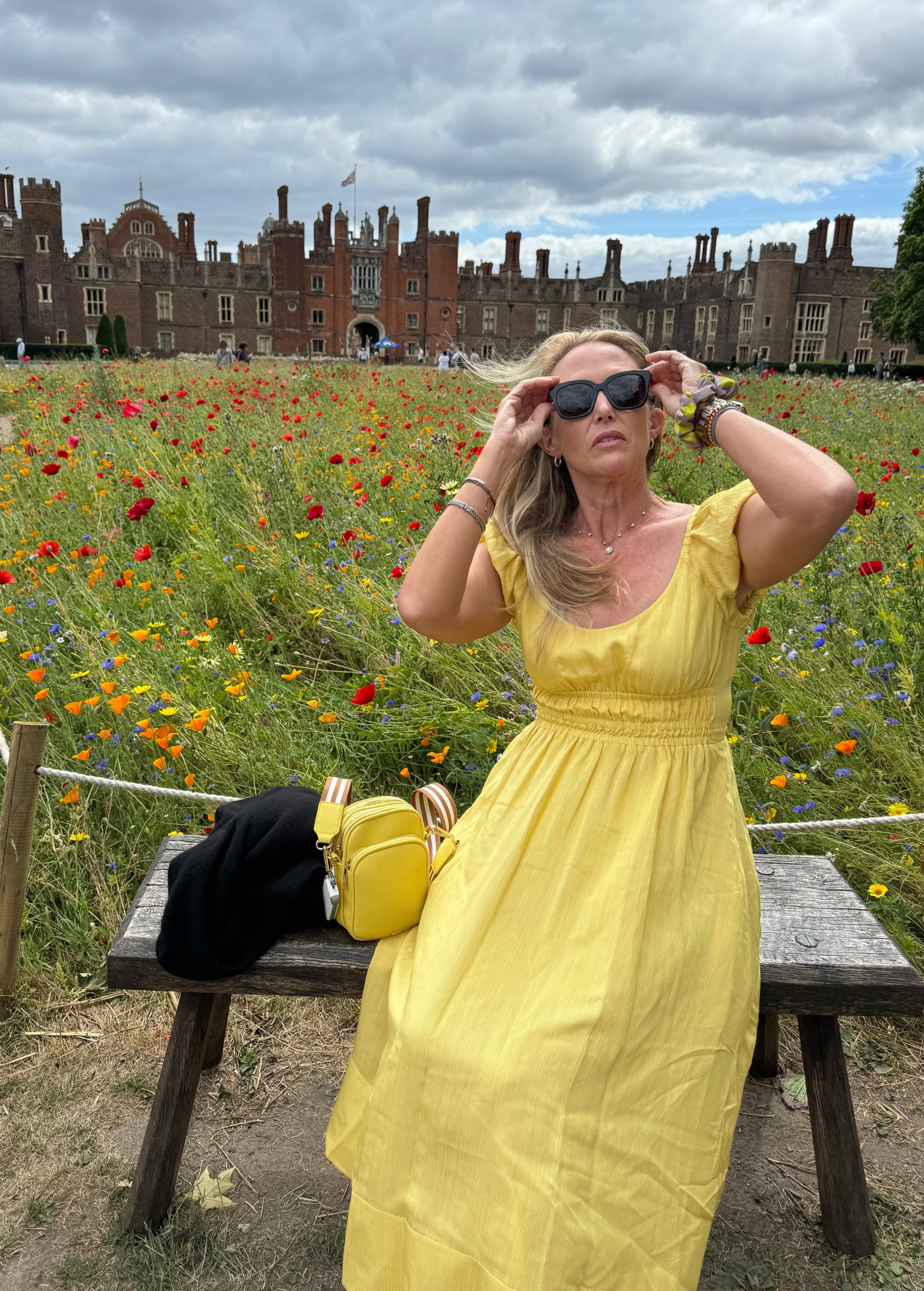 Walking through a garden at Hampton Court full of poppies is even more fun wearing this!

#LTKOver40 #LTKMidsize #LTKTravel
