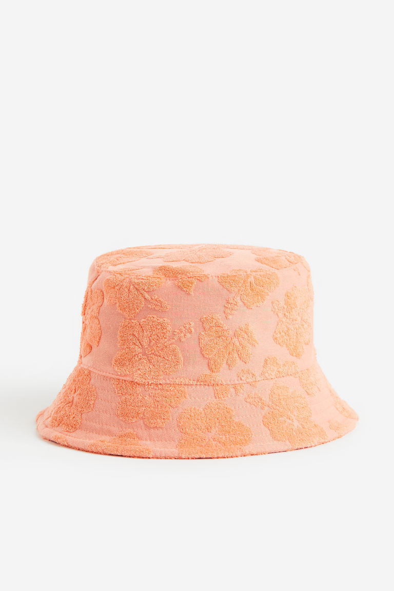 H & M - Terry Bucket Hat - Orange | H&M (US + CA)