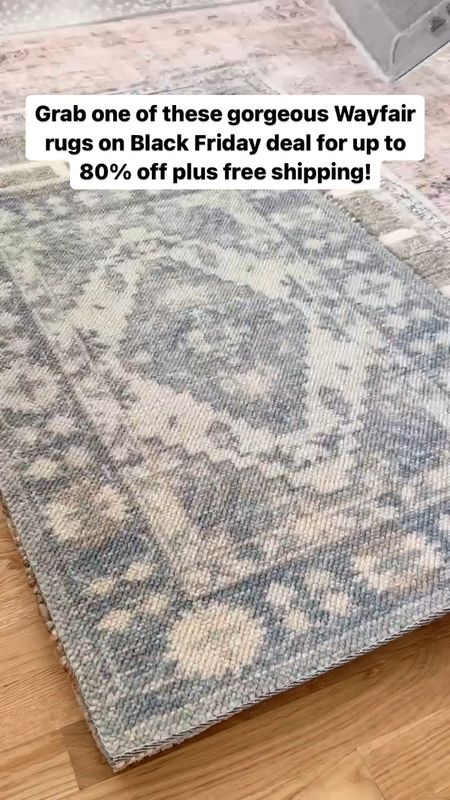 With up to 80% off area rugs plus free shipping, now’s the time to snag one of these favorite @Wayfair rugs on Black Friday sale! There are tons of size, color, and style options! 🙌🏻  #wayfair, #wayfairfinds, #wayfairpartner

Living room decor, bedroom decor, living room rug, bedroom rug

#LTKVideo #LTKsalealert #LTKhome