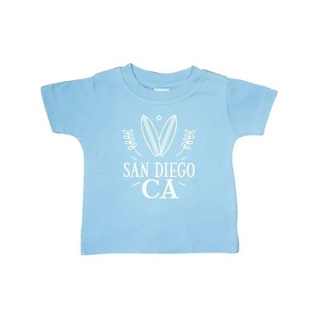 Inktastic San Diego California Surfing Gift Baby Boy or Baby Girl T-Shirt | Walmart (US)